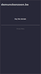 Mobile Screenshot of demunckenzoon.be